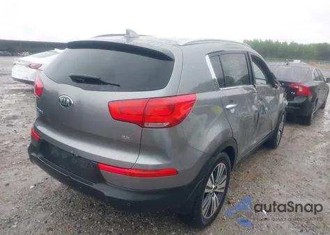 2015 Kia Sportage Ex из США, поврежденный, VIN KNDPC3AC0F7771557
